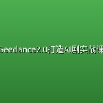 Seedance2.0打造AI剧实战课