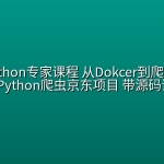 【博学谷】430集python专家课程 从Dokcer到爬虫技术架构+Python爬虫京东项目 带源码课件