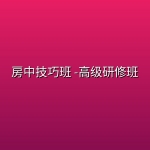 房中技巧班 -高级研修班