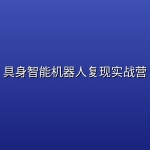具身智能机器人复现实战营