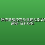 情绪作手犀锋情绪流高阶课擒龙捉妖短线交易课程+资料指标
