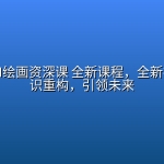 野菩萨 AI绘画资深课 全新课程，全新视野，知识重构，引领未来