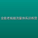 全能老板娘流量体系训练营