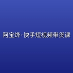 阿宝烨·快手短视频带货课