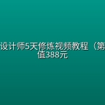 网络规划设计师5天修炼视频教程（第二版）价值388元